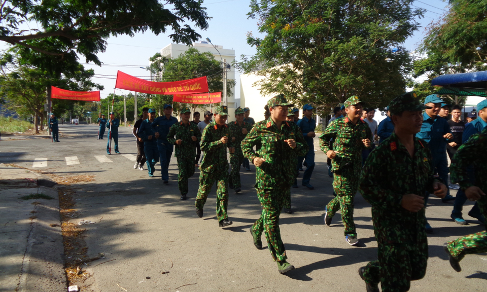 Cần Giuộc: Tổ chức ngày chạy thể thao CISM