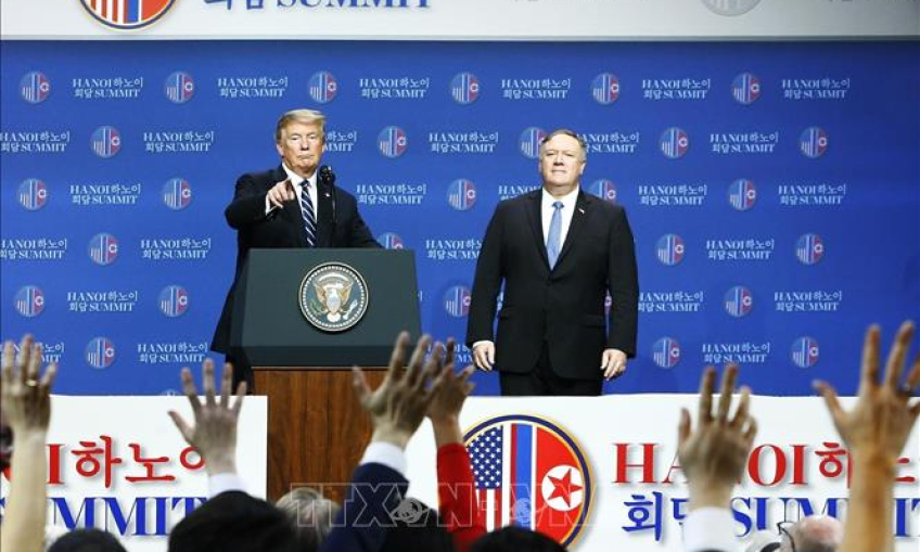 Những nội dung chính trong cuộc họp báo tại Hà Nội của Tổng thống Donald Trump