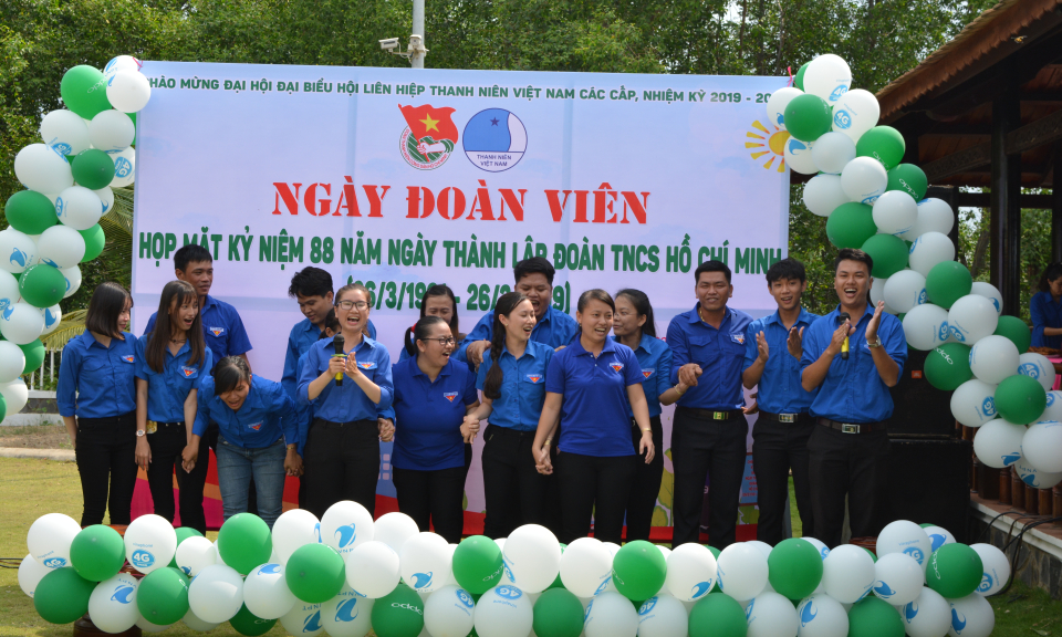 Cần Giuộc: Sôi nổi các họat động kỷ niệm 88 năm ngày thành lập Đoàn TNCS Hồ Chí Minh