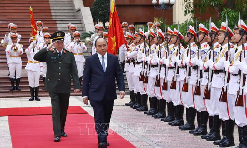 Thủ tướng Nguyễn Xuân Phúc dự Hội nghị sơ kết công tác quý I/2019 của Bộ Công an