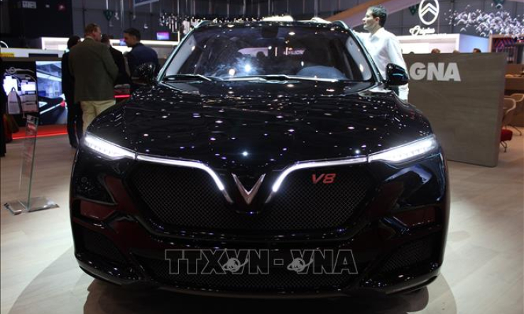 VinFast trình làng mẫu xe SUV Lux phiên bản đặc biệt tại Geneva Motor Show