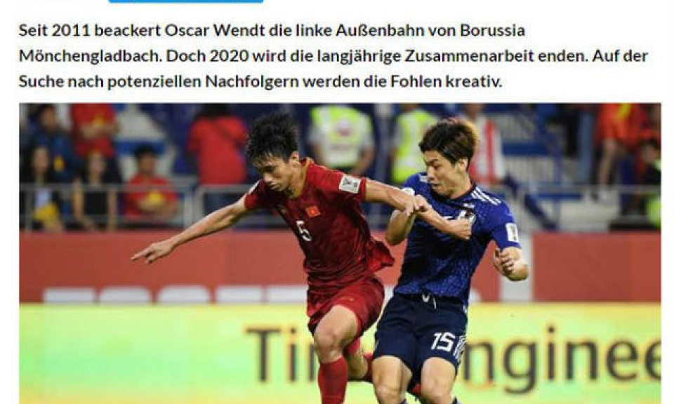 Hà Nội lên tiếng về thông tin Văn Hậu là mục tiêu của Monchengladbach