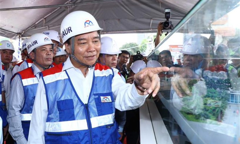 Thủ tướng mong muốn công trình xây dựng metro tại TP Hồ Chí Minh đảm bảo chất lượng, đúng tiến độ