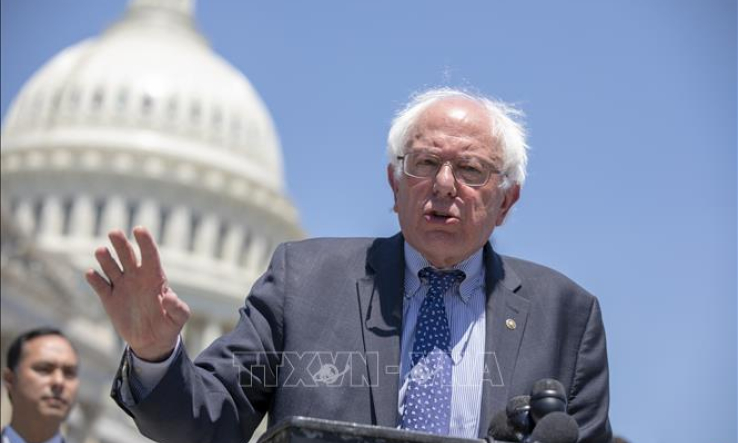 Thượng nghị sĩ Bernie Sanders vượt trội về huy động quỹ tranh cử tổng thống Mỹ