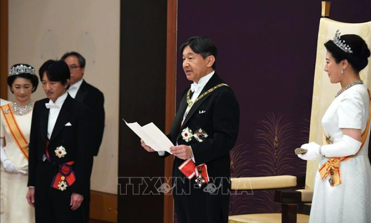 Các lãnh đạo châu Á chúc mừng tân Nhật hoàng Naruhito