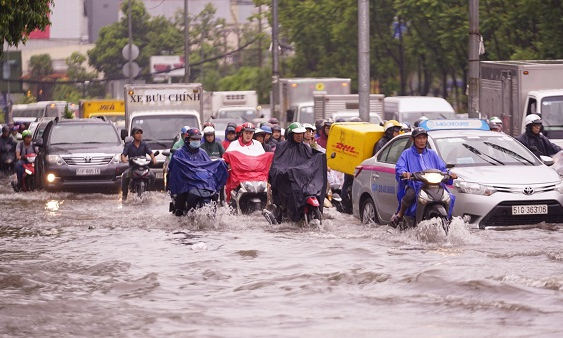 TP Hồ Chí Minh sắp có đợt mưa dông kéo dài trong 10 ngày