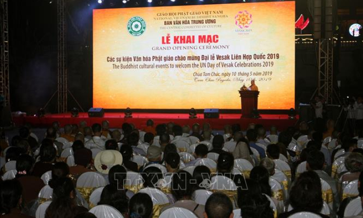 Khai mạc chuỗi sự kiện văn hóa chào mừng Đại lễ Vesak Liên hợp quốc 2019