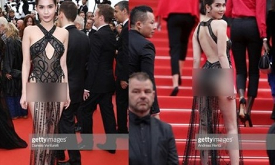 Khoe thân quá lố tại LHP Cannes 2019, có xử phạt được Ngọc Trinh?