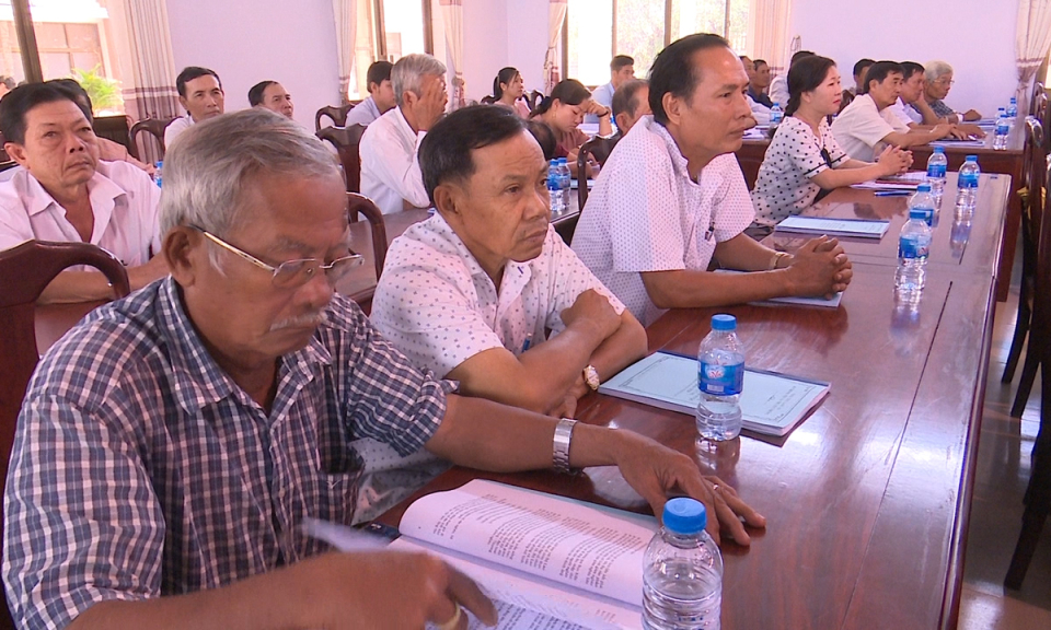 Tập huấn kỹ năng, nghiệp vụ thông tin, tuyên truyền về Chương trình mục tiêu quốc gia giảm nghèo bền vững