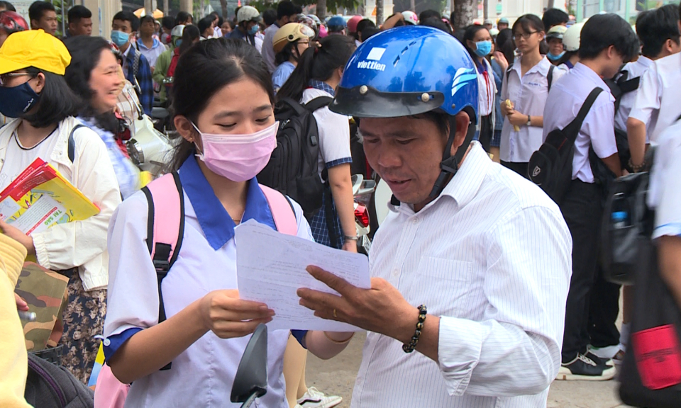 Long An hoàn tất kỳ thi tuyển sinh lớp 10