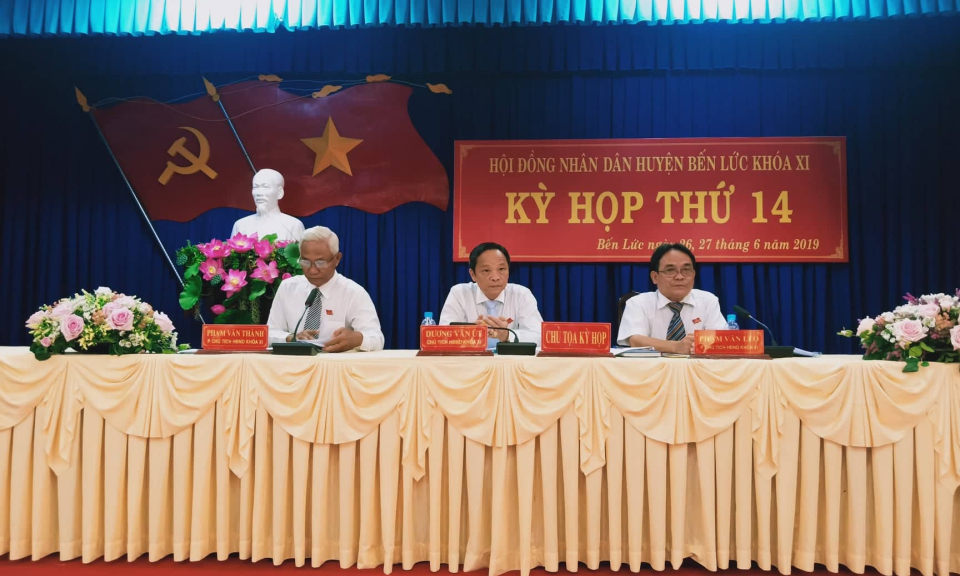 Kỳ họp HĐND huyện Bến Lức lần thứ 14 khoá XI