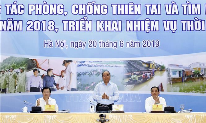 Thủ tướng dự Hội nghị trực tuyến về công tác phòng, chống thiên tai và tìm kiếm cứu nạn