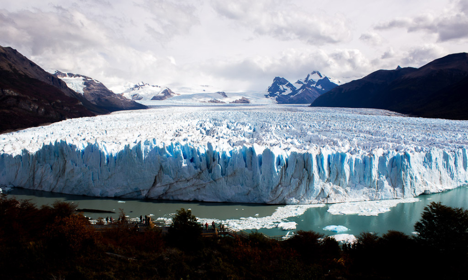 Sông băng tại Chile có độ dày lên tới 1.600 m