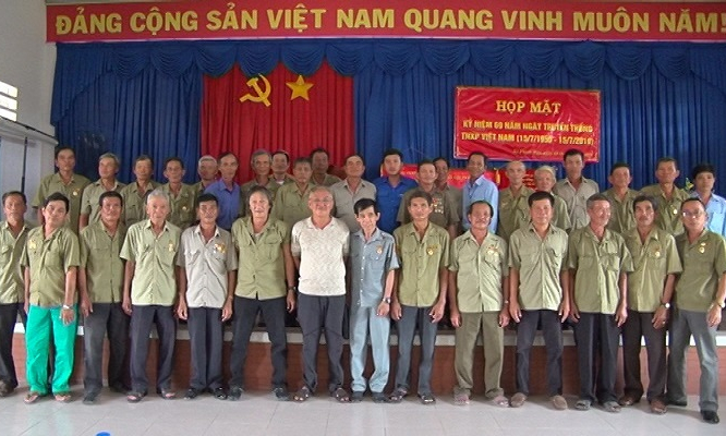 Họp mặt Hội Cựu Thanh niên xung phong huyện Cần Giuộc