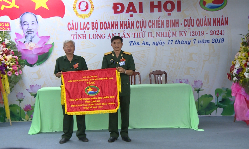 Đại hội CLB Doanh nhân Cựu chiến binh – Cựu quân nhân tỉnh lần thứ II, nhiệm kỳ 2019 &#8211; 2024