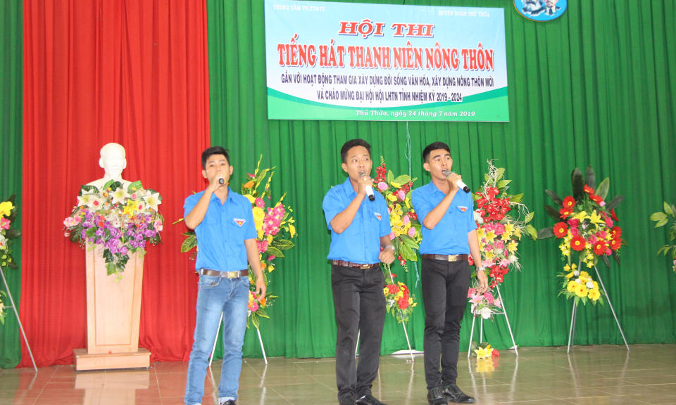 Thủ Thừa: Hội thi tiếng hát thanh niên nông thôn