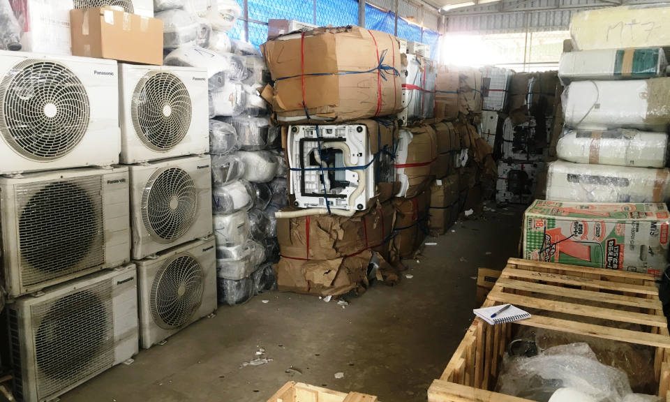 Ban chỉ đạo 389 tỉnh Long An làm việc tại thị xã Kiến Tường