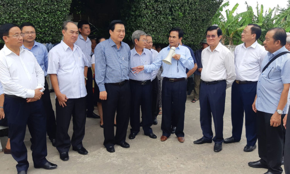 Đoàn cán bộ tỉnh Long An tham quan, học tập kinh nghiệm NTM tại Hà Tĩnh