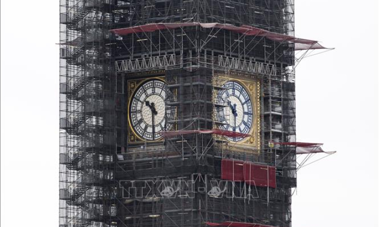 Tháp đồng hồ Big Ben đón sinh nhật lặng lẽ