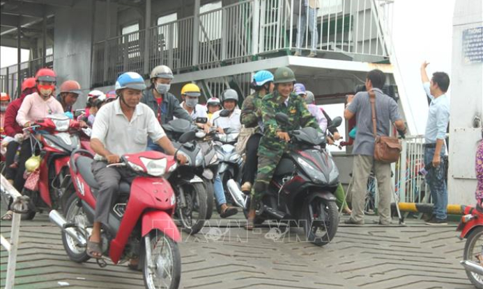 An Giang đề xuất dùng phà nhỏ hoạt động tại Bến phà Vàm Cống