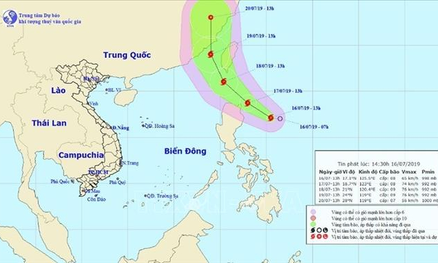 Khả năng hình thành áp thấp nhiệt đới, bão khu vực Đông Bắc Biển Đông