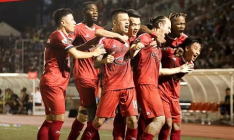 V.League 2019: TP Hồ Chí Minh giữ vững ngôi đầu bảng sau trận hòa trước Hà Nội FC