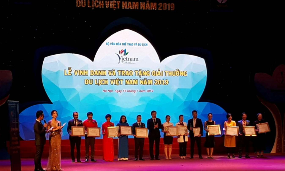 Lễ vinh danh và trao Giải thưởng Du lịch Việt Nam 2019