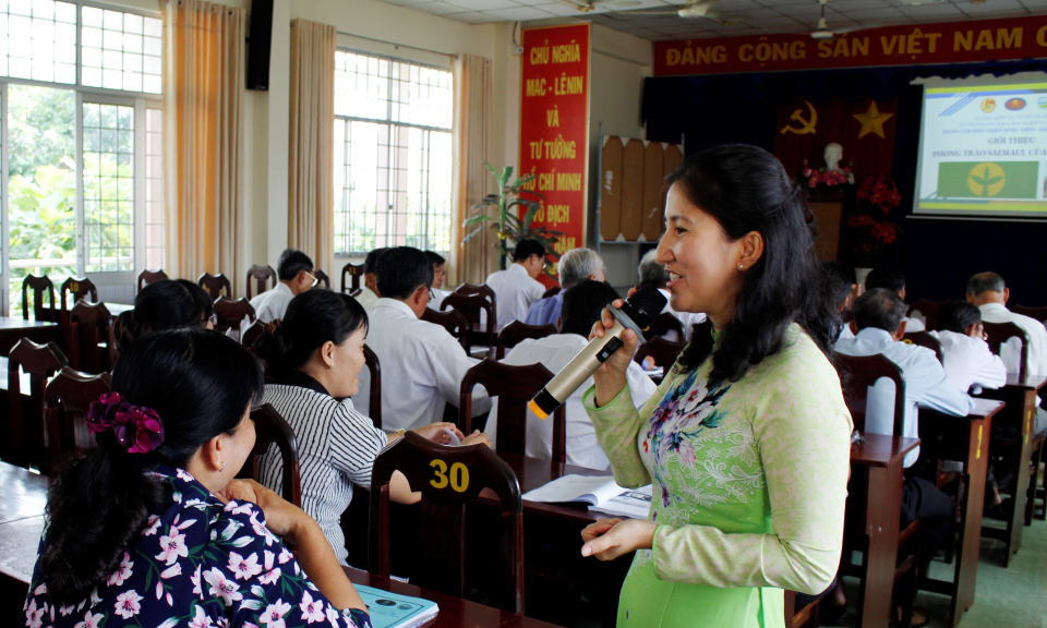 Trung tâm Phát triển Nông thôn &#8211; Saemaul Undong tập huấn OCOP tại Cần Đước