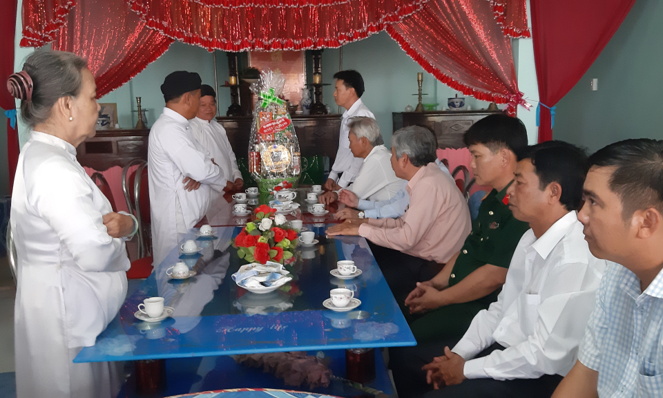 Tân Thạnh: Thăm các cơ sở thờ tự nhân dịp đại lễ vu lan
