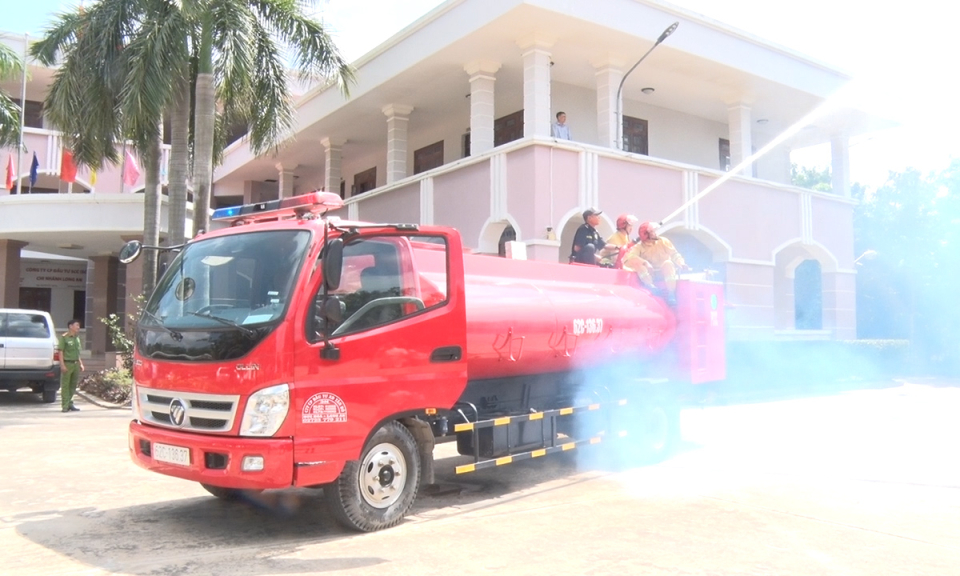 Đức Hòa: Khảo sát kết quả thực hiện các kiến nghị giám sát về phòng cháy chữa cháy