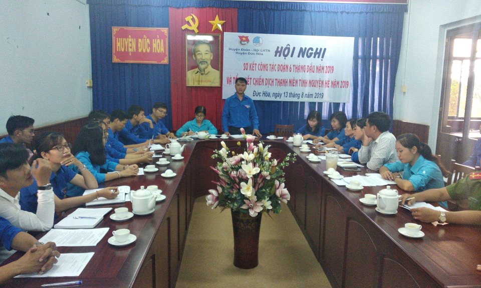 Đức Hòa: Tổng kết chiến dịch hè tình nguyện 2019