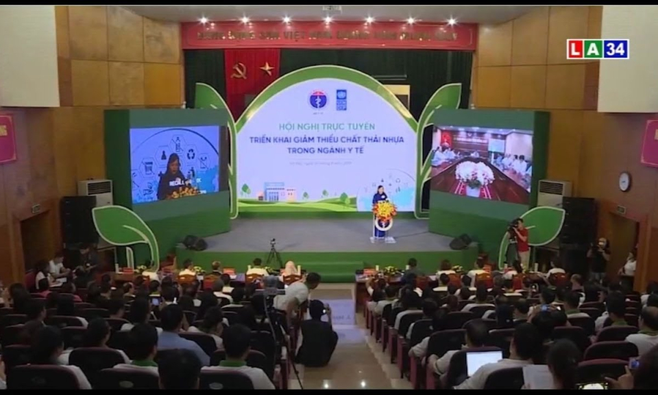 Hội nghị trực tuyến giảm thiểu chất thải nhựa trong ngành Y tế