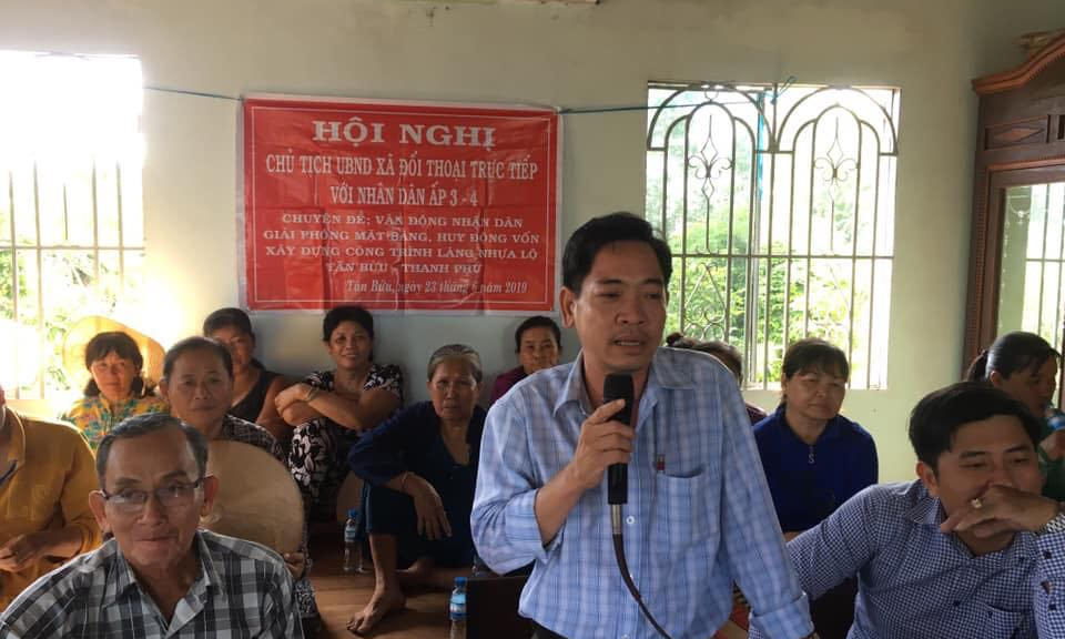 Bến Lức: Tăng cường đối thoại với nhân dân