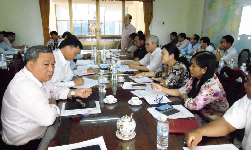 Huyện Châu Thành: Phấn đấu đến cuối năm 2019 có 6 xã đạt chuẩn nông thôn mới nâng cao .