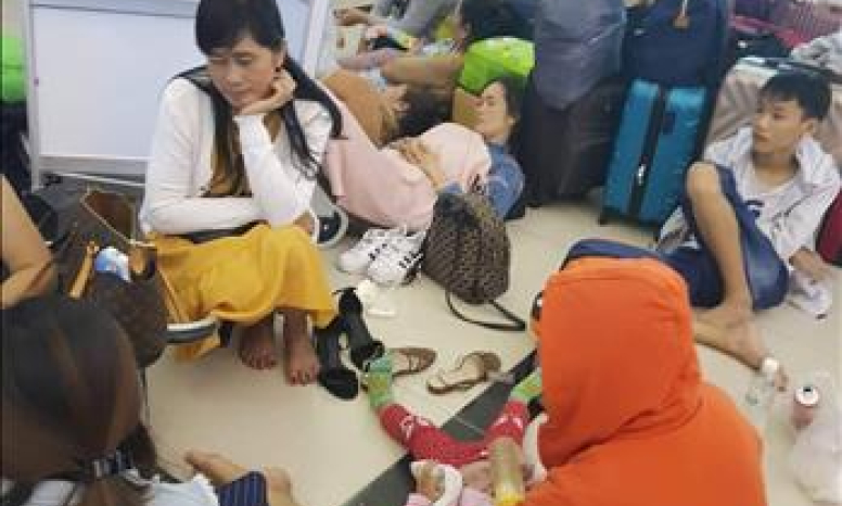 Trên 1.000 hành khách kẹt tại sân bay Phú Quốc