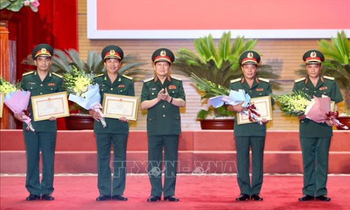 Bộ Quốc phòng tuyên dương các đội tuyển tham gia Army Games 2019