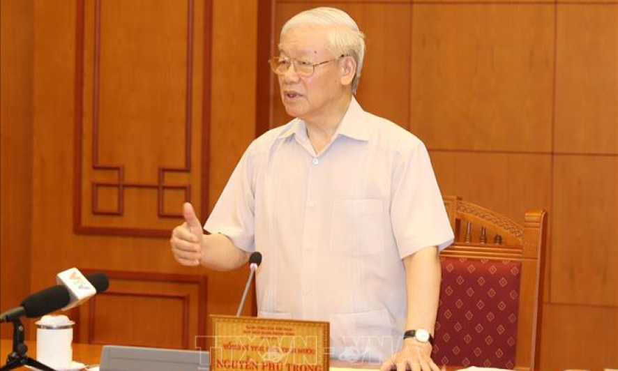 Tổng Bí thư, Chủ tịch nước chủ trì họp Tiểu ban nhân sự Đại hội XIII