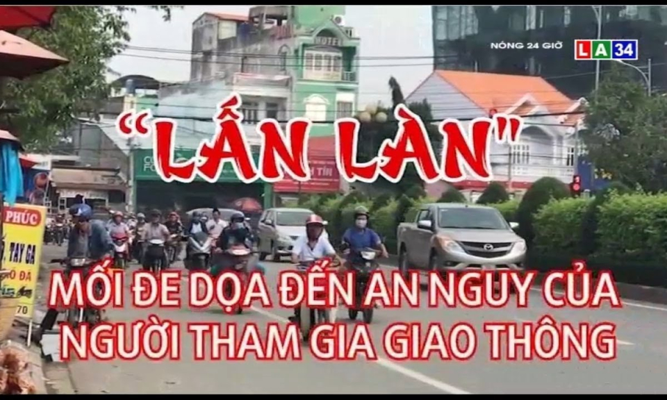 Lấn làn &#8211; Mối đe dọa đến an nguy của người tham gia giao thông