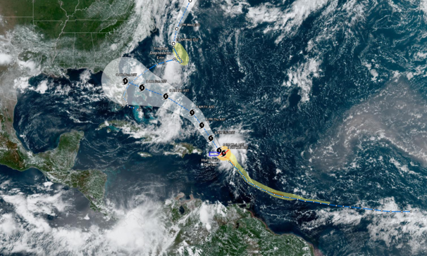 Bão Dorian có thể mạnh lên thành siêu bão cấp 3 &#8211; Bang Florida ban bố tình trạng khẩn cấp