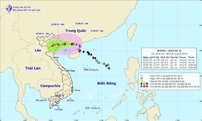 Bão số 3 diễn biến bất thường, phức tạp