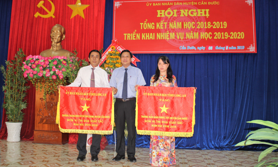 Cần Đước triển khai nhiệm vụ năm học mới 2019- 2020