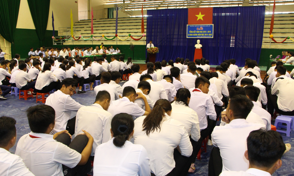 Trường TDTT tỉnh Long An khai giảng năm học 2019 – 2020