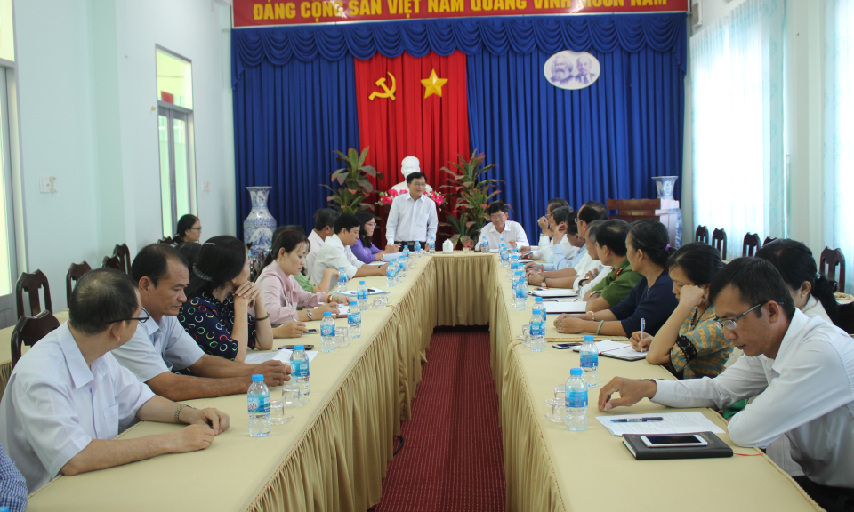 Sở y tế Long An kiểm tra công tác phòng chống sốt xuất huyết tại Cần Đước