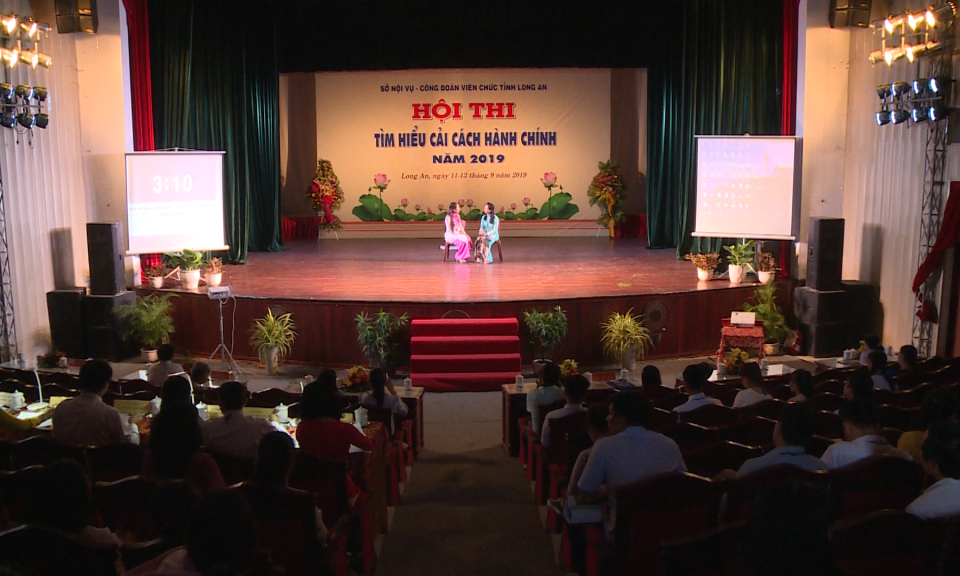 Hội thi Tìm hiểu cải cách hành chính tỉnh Long An năm 2019