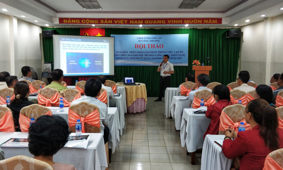 Hội thảo về việc lập sổ theo dõi chai khí dầu mỏ hóa lỏng (LPG)