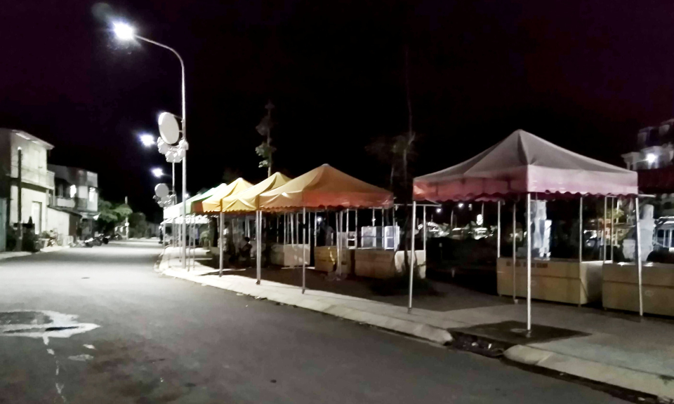 Chợ đêm Thắng Lợi tại Cần Đước không đạt hiệu quả