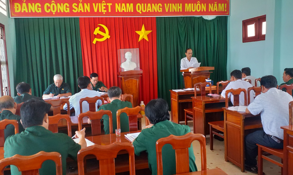 Tân Thạnh: Quỹ vốn hỗ trợ trong hội viên Hội cựu chiến binh hơn 2,5 tỉ đồng