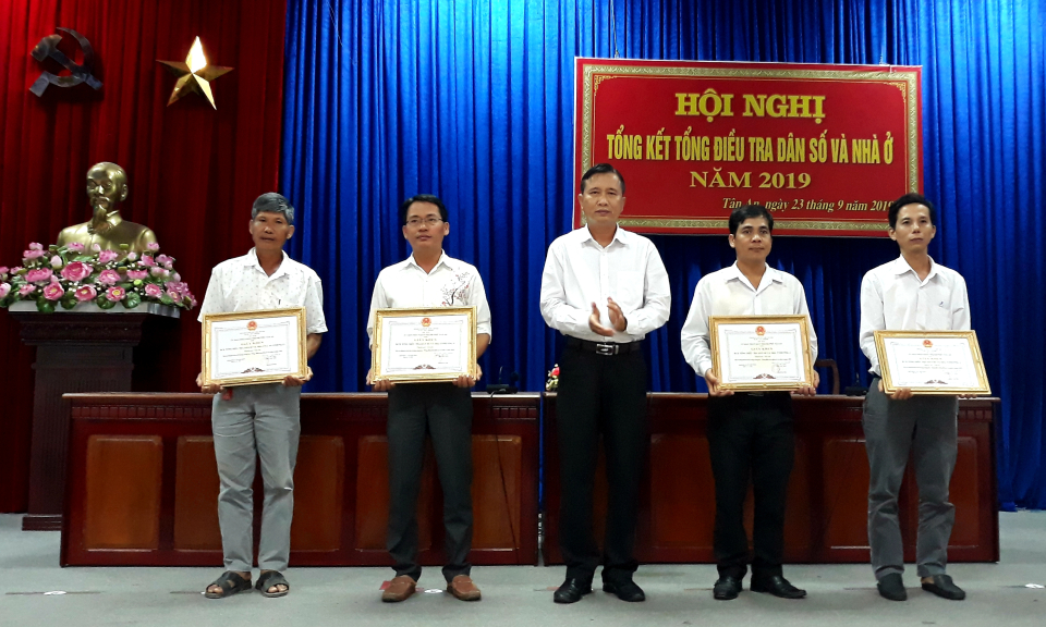 TP.Tân An tổng kết công tác tổng điều tra dân số và nhà ở năm 2019