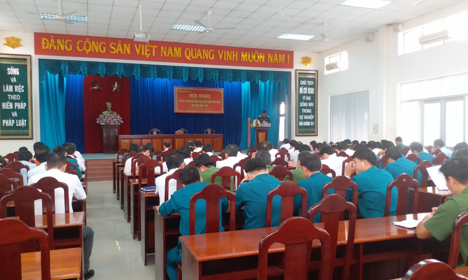 TP Tân An sơ kết 10 năm xây dựng nền quốc phòng toàn dân