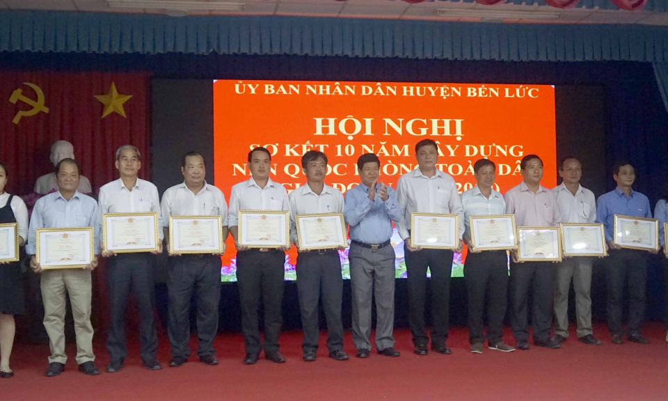 Sơ kết xây dựng nền quốc phòng toàn dân giai đoạn 2009-2019